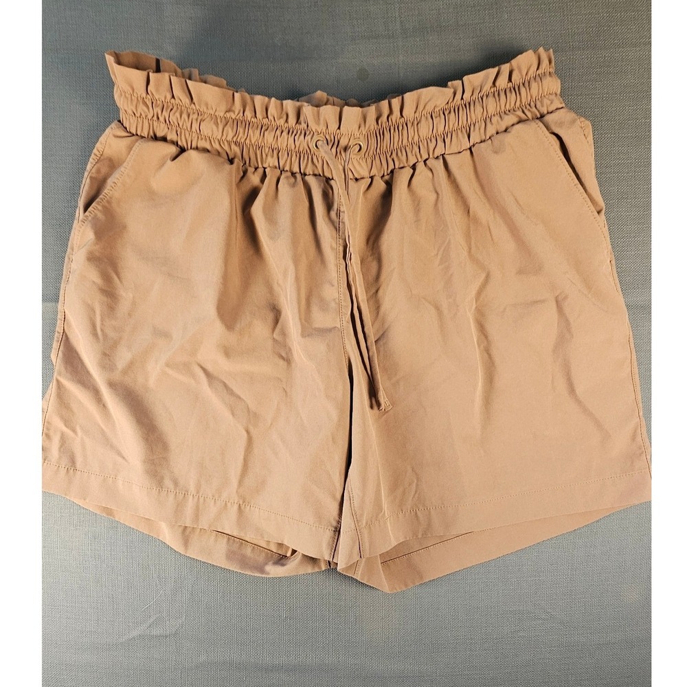 Moneta Performance + Luxury  Paperbag Waist Shorts Womens Large Stretch L/G